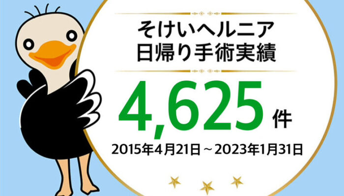 手術実績4625件