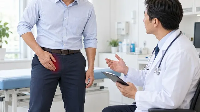 鼠径ヘルニアは何科を受診すればいい？外科での診察と検査の流れ